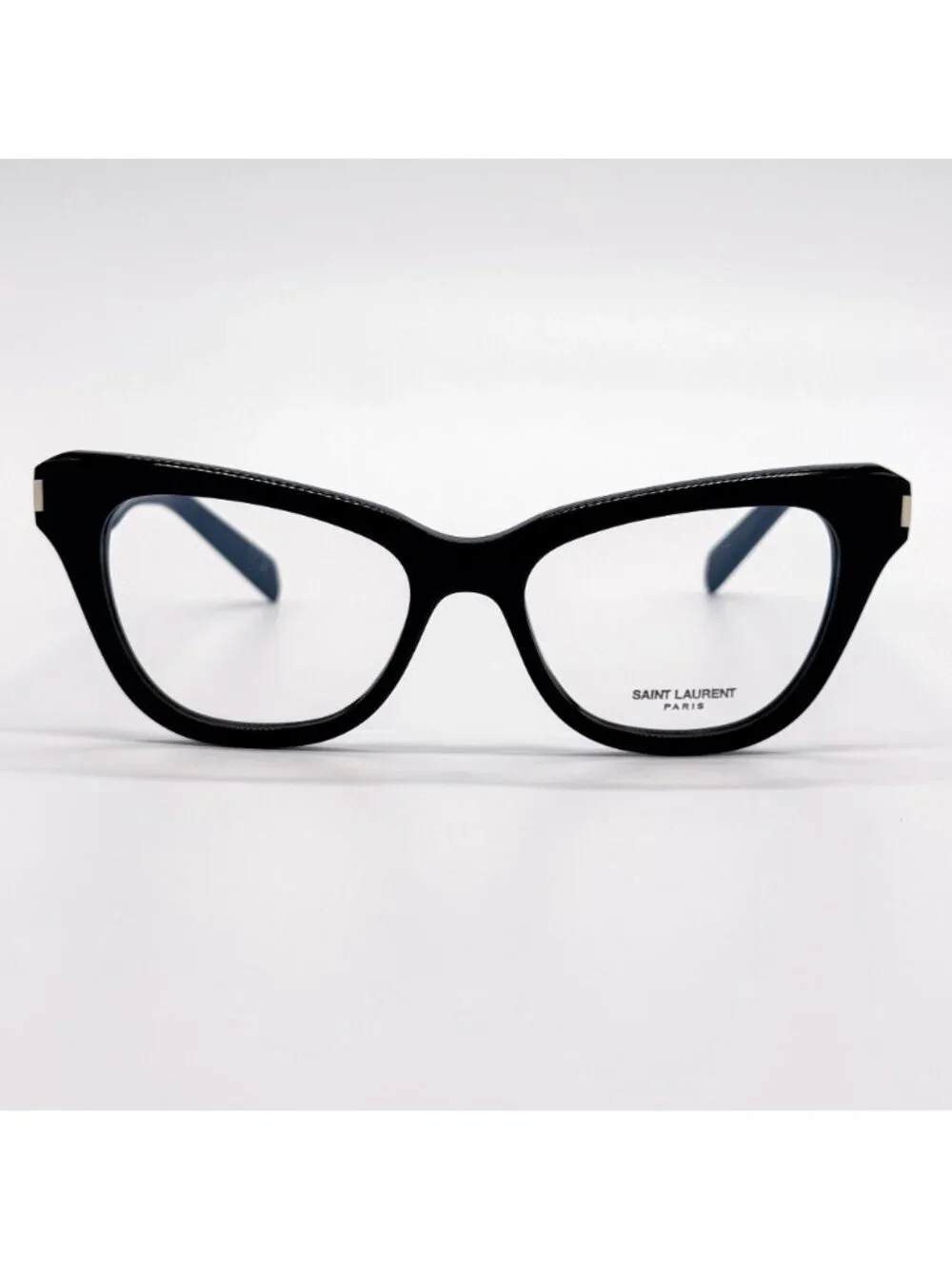 NEW SAINT LAURENT EYEGLASSES SL472 001 WOMEN CAT EYE BLACK EYEWEAR